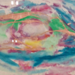 Gouache, Maya Wildevuur, Compositie, 1988